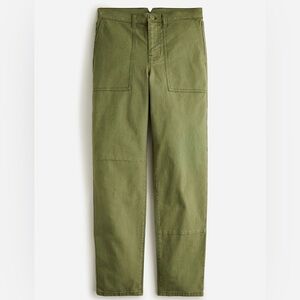 J. Crew Women’s Cargo Chino Twill Sage Cargo Pants size 27